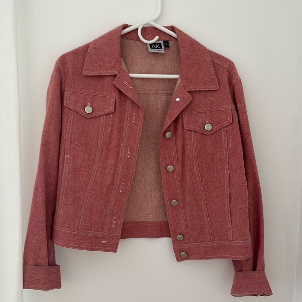 70’s style Anne Klein trousers and jacket set